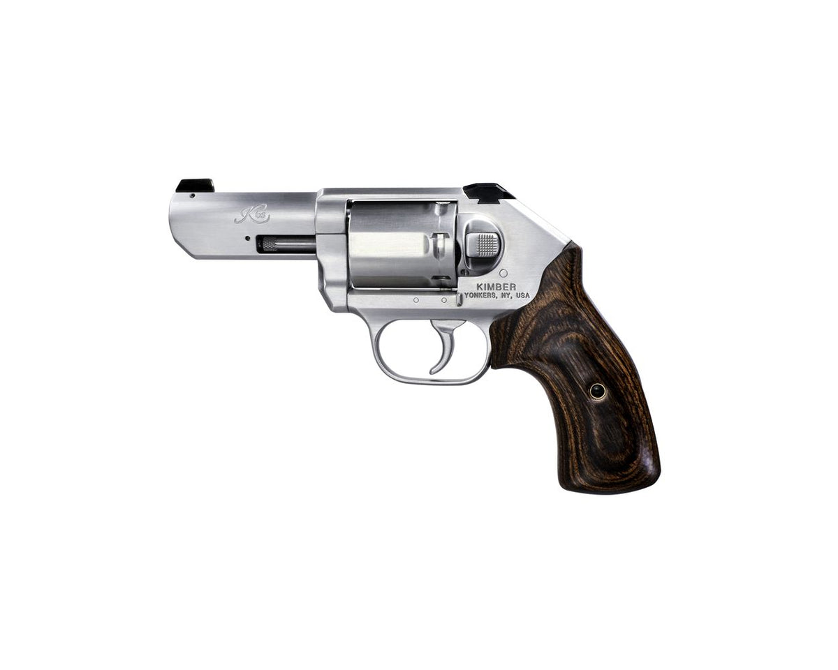 KIMBER K6S 357MAG REV 3" BRSHD STS