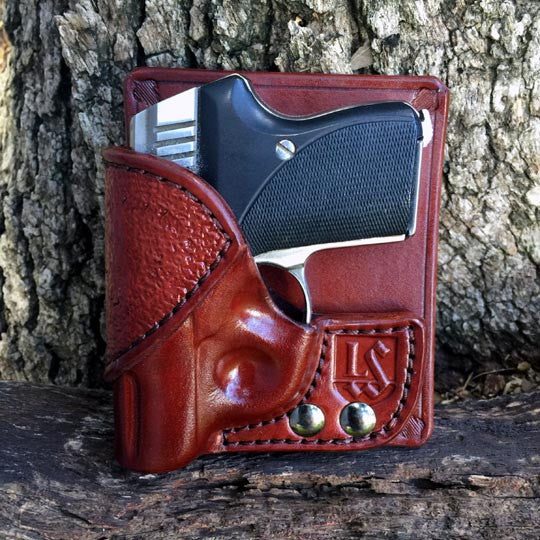 LW Seecamp Right-Hand BearCreek Mahogany Holster