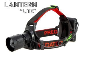 Predator Tactics AA Lantern Headlamp Green and White