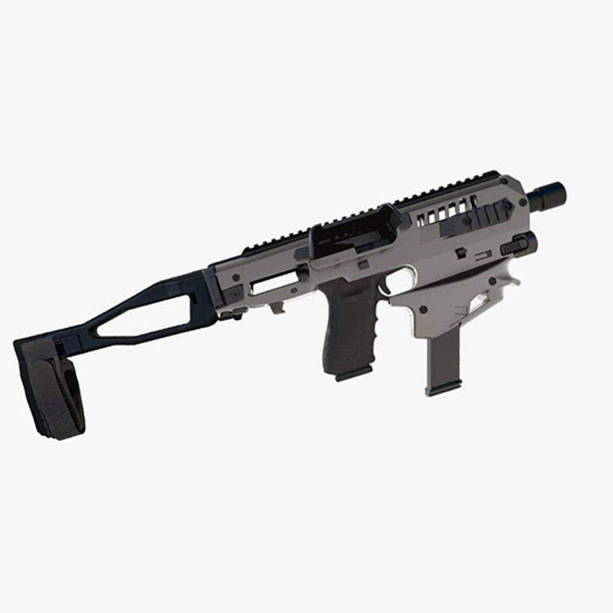 CAA MCK Gray Pistol Conversion Kit for Glock 34/35/41