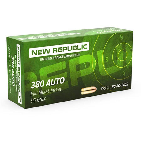 Norma 9mm Luger / Parabellum Range & Training 115 grain Full Metal Jacket ammunition