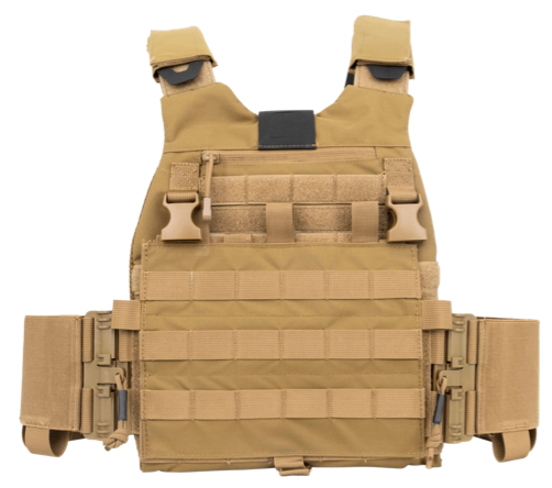 Guard Dog Trackr Lightweight Tactical Plate Carrier in FDE