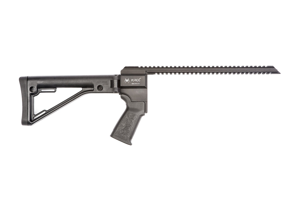 Spikes Tactical AGP Foldable Stock System with Rail Mount 12"