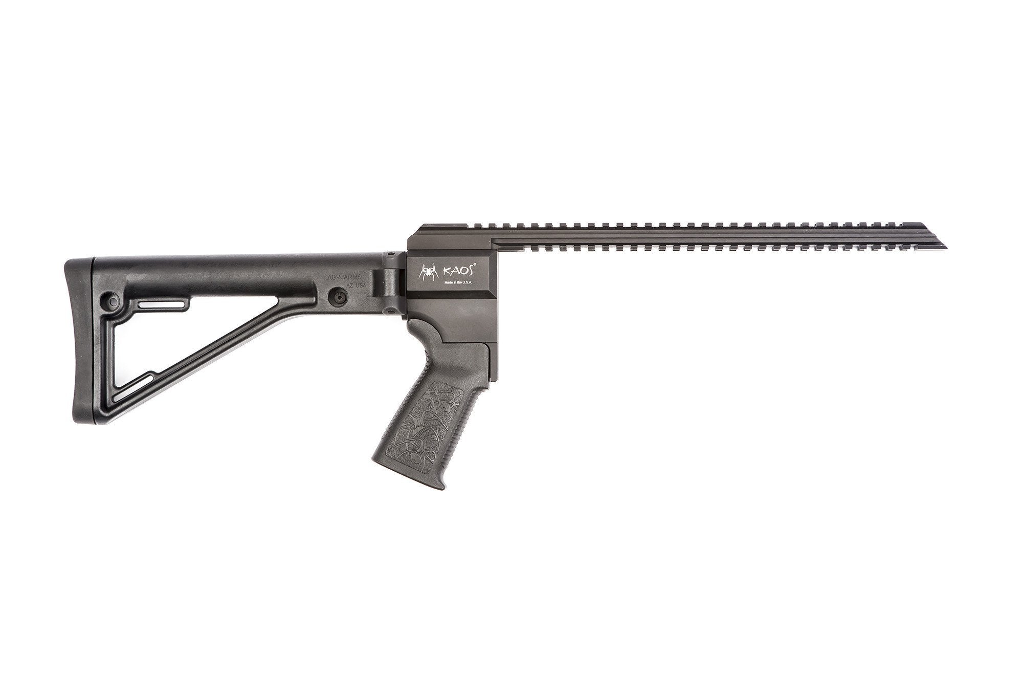 Spikes Tactical AGP Foldable Stock System with Rail Mount 12"