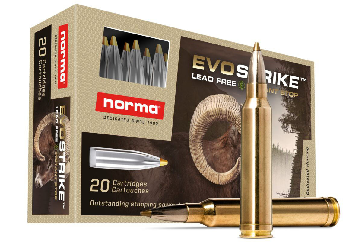 NORMA .300 Winchester Mag EVOSTRIKE 139 grain Polymer Tip ammunition