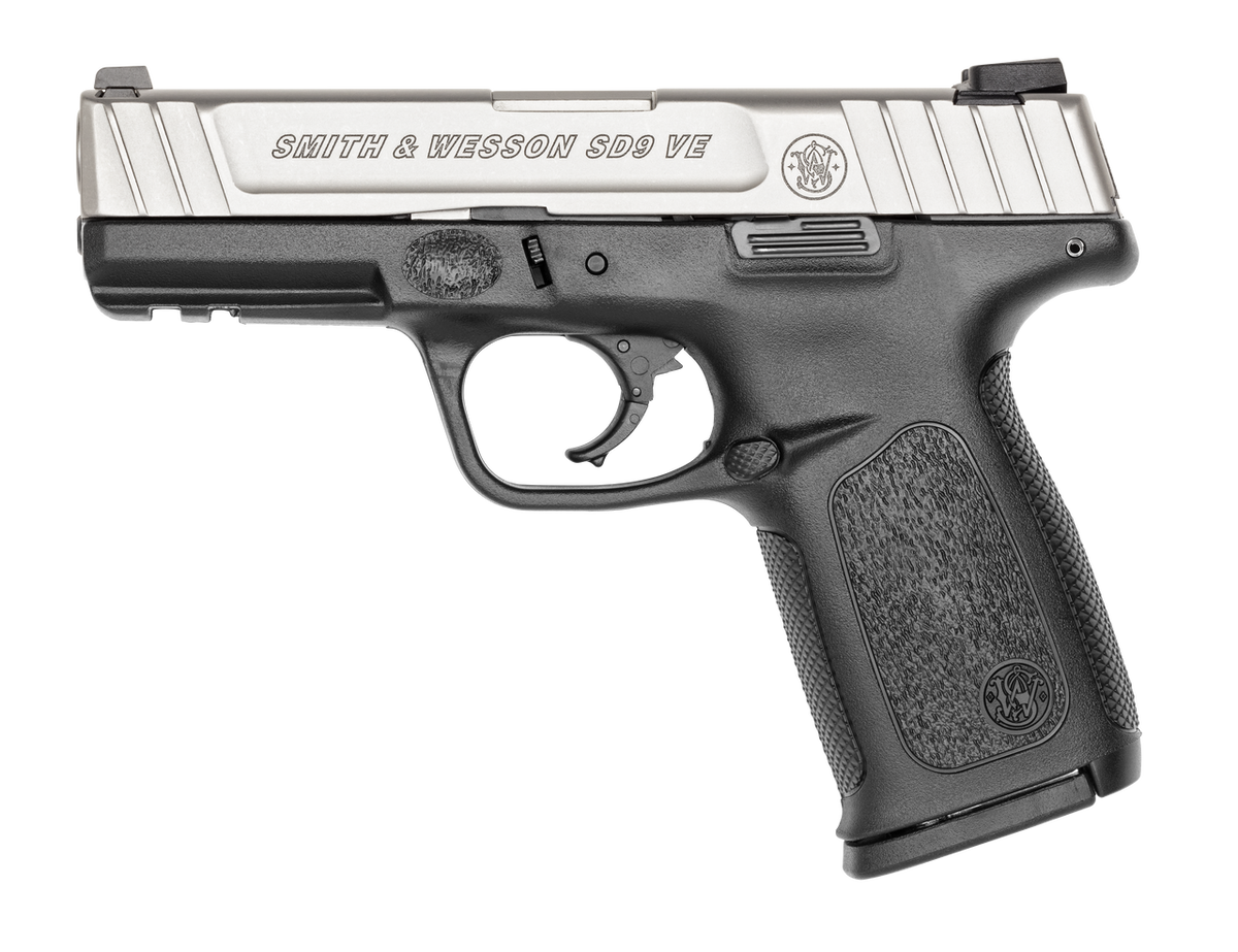 dSMITH & WESSON SD9 VE 9MM BLK PSTL 4" 10RD MA COMPLIANT