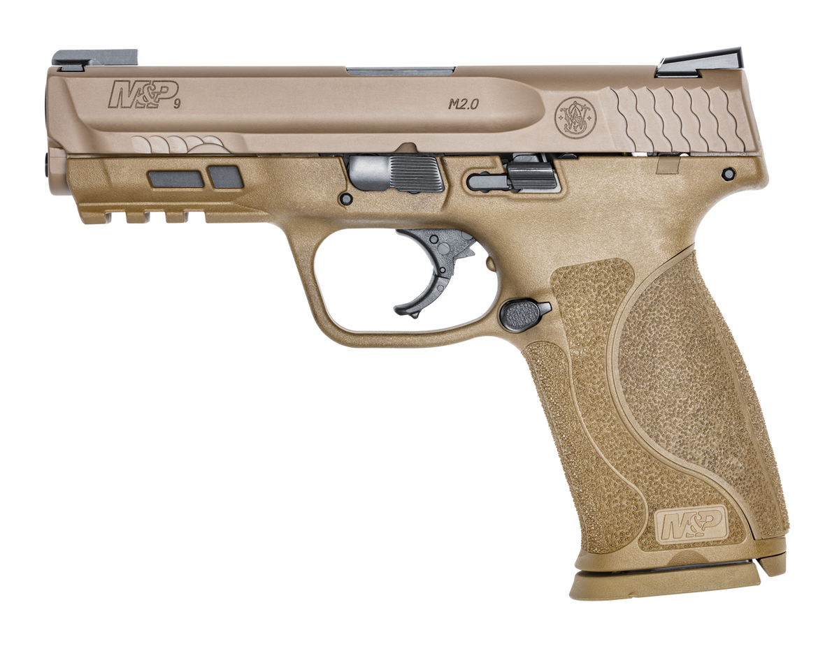 dSMITH & WESSON M&P9 FS 9MM M2 PSTL FDE TRUGLO