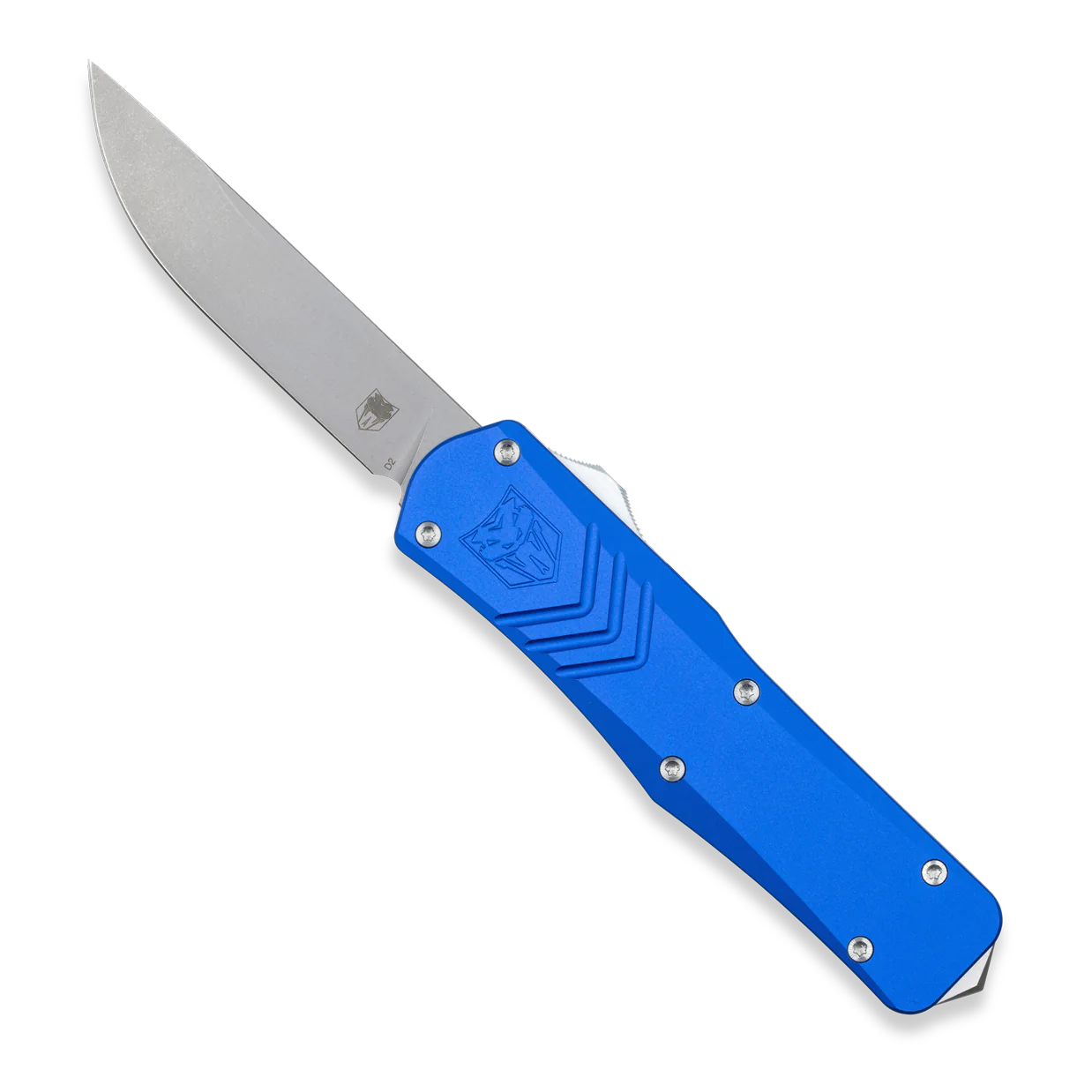CobraTec OTF Medium Blue FS-X Generation 2 Drop Non-Serrated Knife