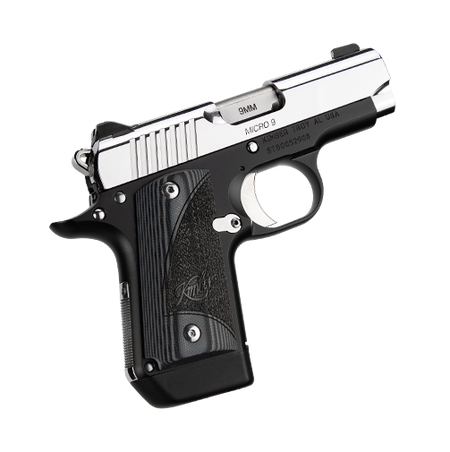 KIMBER MICRO 9 BLACK DIAMOND 9MM PSTL BLK/STS 8RD MAG