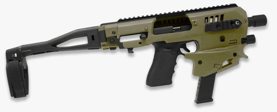 CAA Glock 43/43X/48 Micro Conversion Kit OD Green Long Stabilizer Gen 2