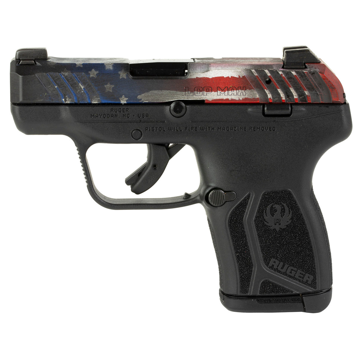 RUGER LCP MAX 380ACP AMERICAN FLAG 10+1 CAPACITY