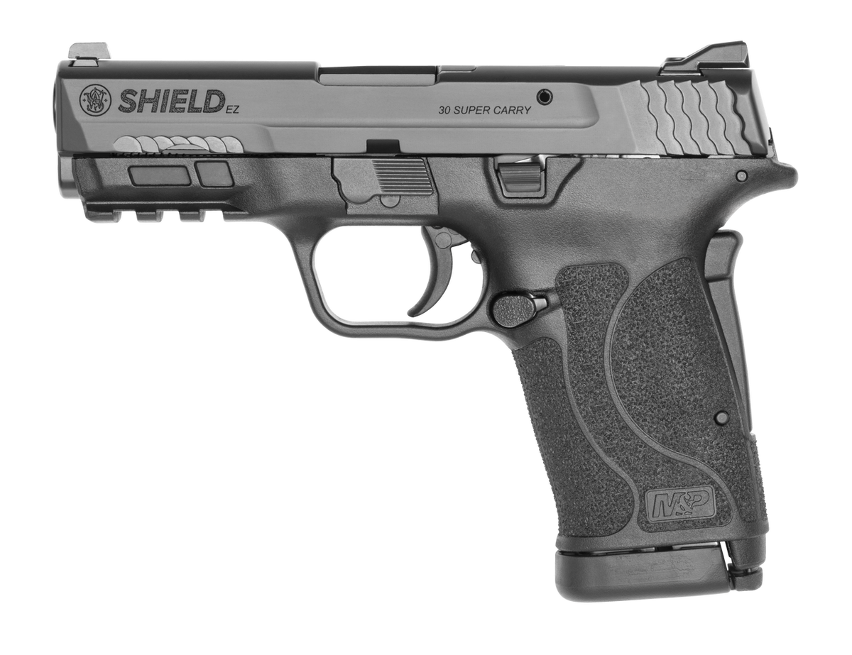 SMITH & WESSON SHIELD EZ 30SC BLACK 3.675" 10RD COMPLIANT