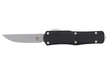 CobraTec OTF Small Black FS-X Generation 2 Drop Non-Serrated Knife