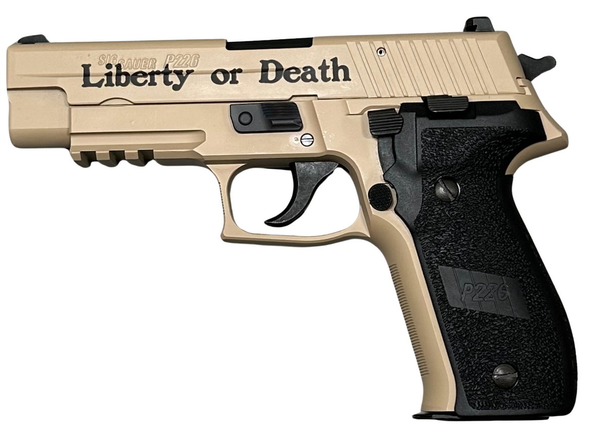 SIG P226 NAVY VRSN MK25 9MM PSTL BL LIVE FREE OR DIE