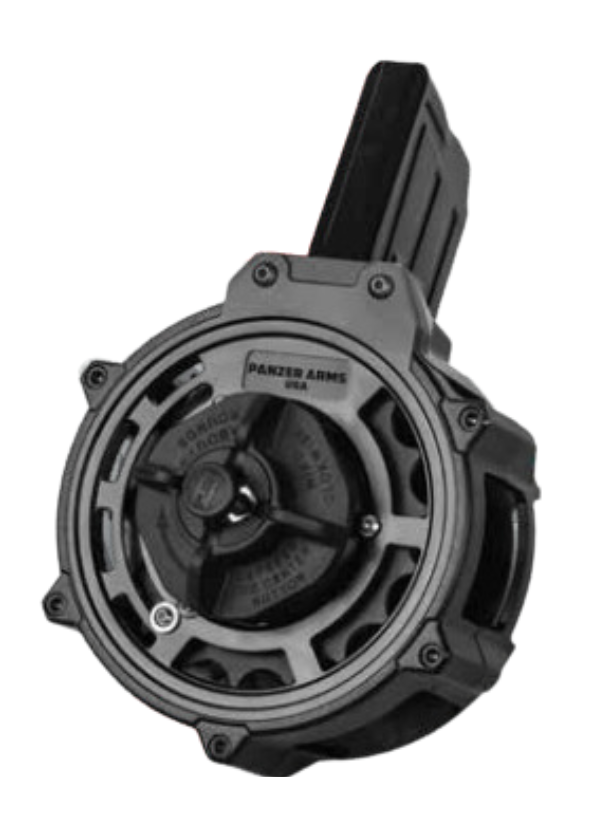Panzer Arms 12 Gauge Drum Magazine 20 Round AR12 Bullpup