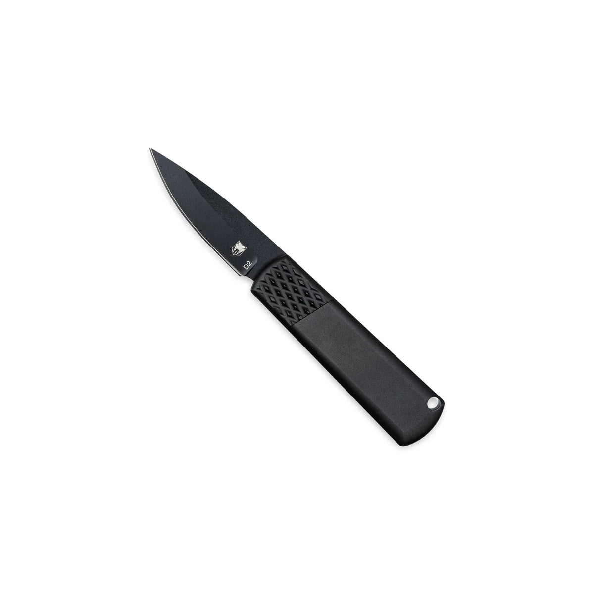 CobraTec Compact Auto Black 1.9" D2 Blade Hidden Release Knife