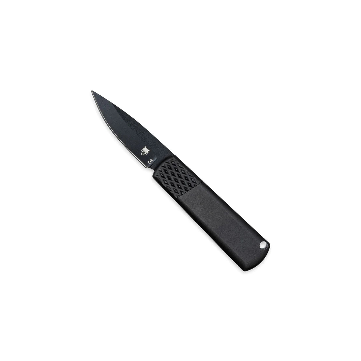 CobraTec Compact Auto Black 1.9" D2 Blade Hidden Release Knife