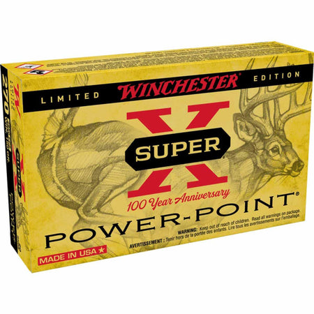 Winchester .308 Win / 7.62x51mm Super X 100 Year Anniversary 150 grain Soft Point Super-X ammunition