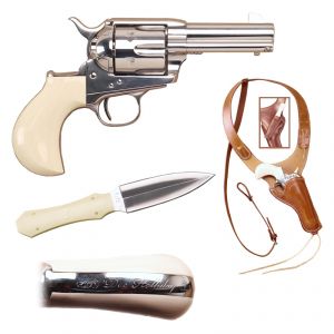 CIMARRON DOC HLDY THUNDERER RVLR STN .45LC 3.5"