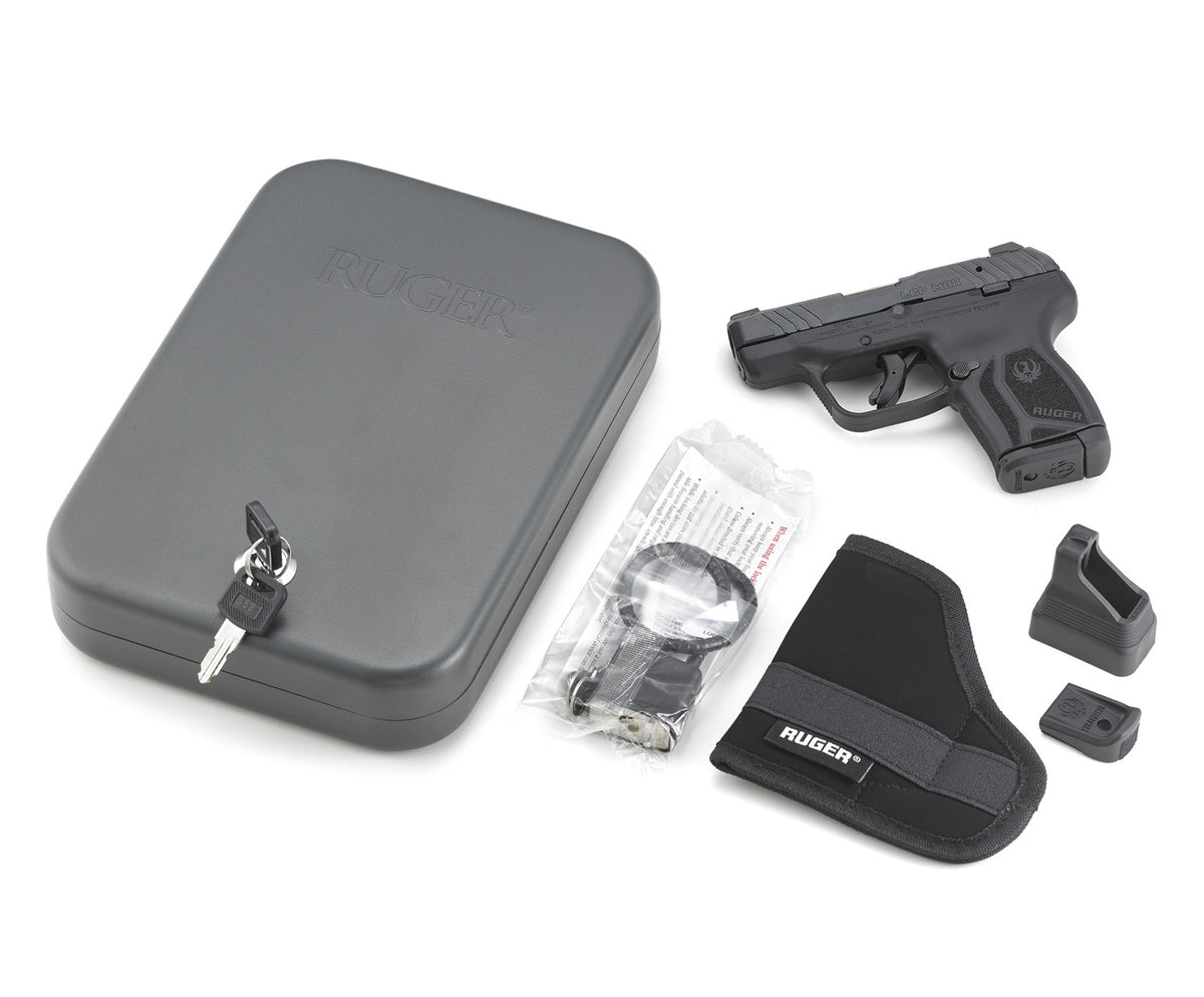 dRUGER LCP MAX 380 PSTL BLACK 10+1 MAG, LOCKBOX INCLUDED