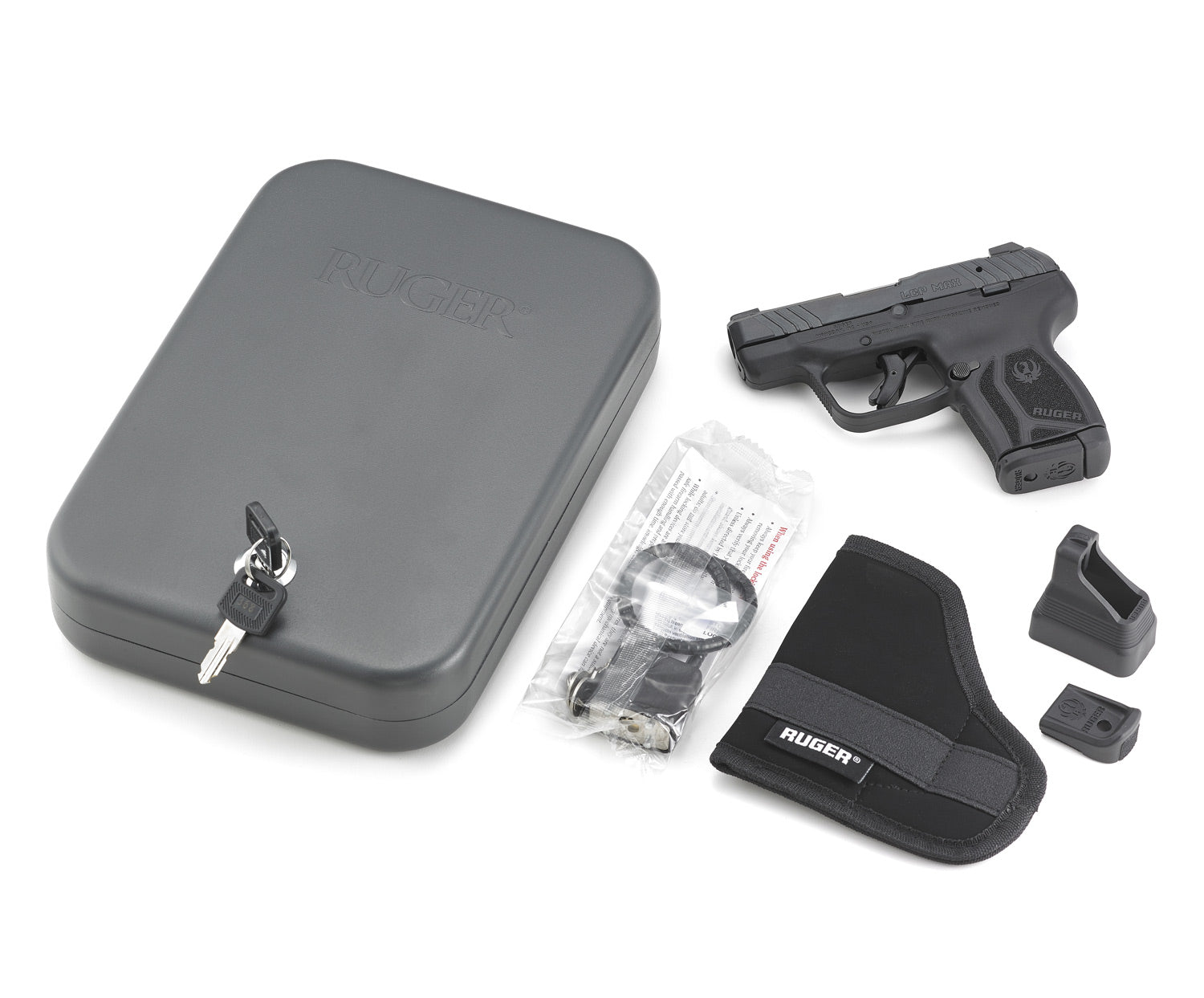 dRUGER LCP MAX 380 PSTL BLACK 10+1 MAG, LOCKBOX INCLUDED