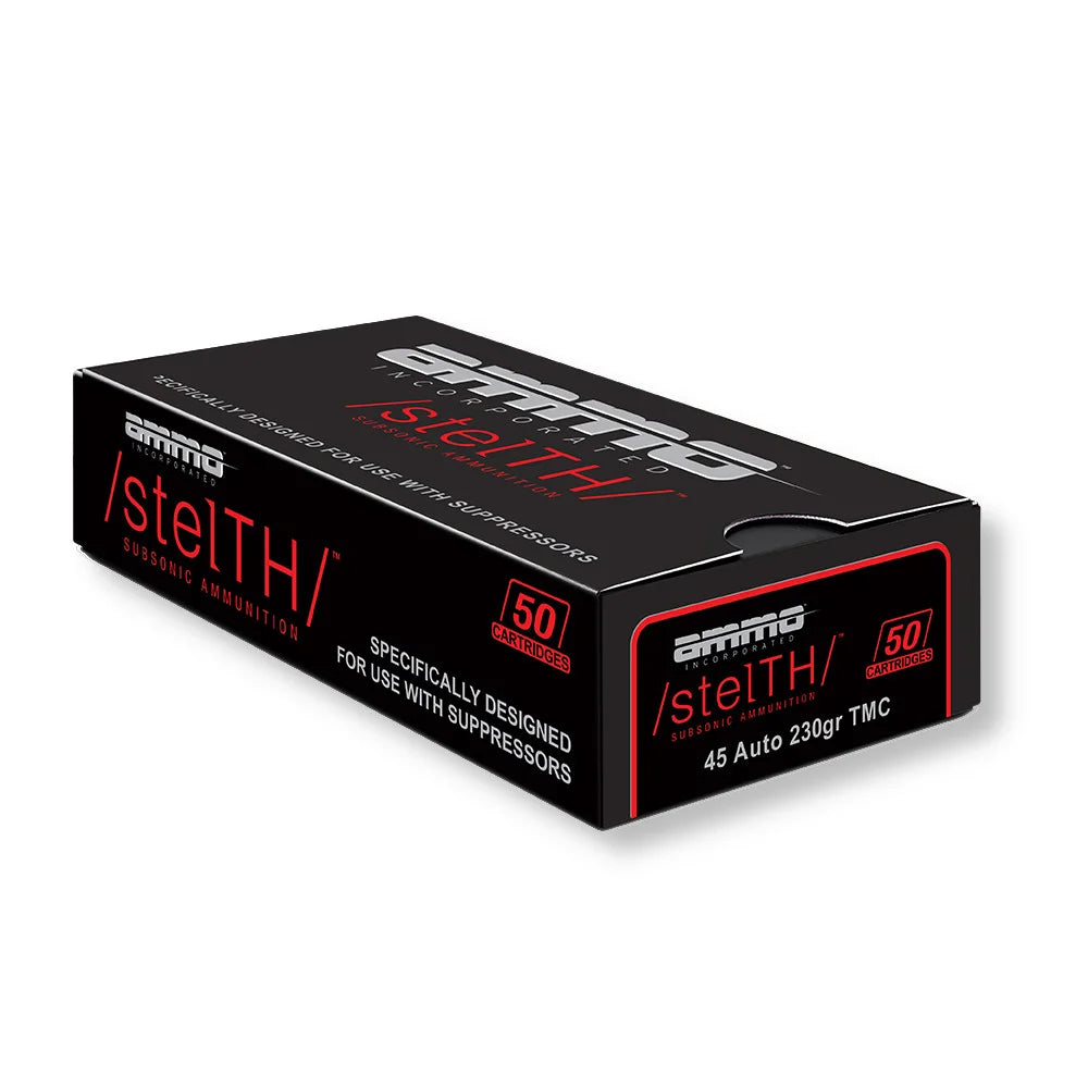 Ammo Inc stelTH Total Metal Case 230 Grain .45 ACP/Auto 757 fps 818778020201