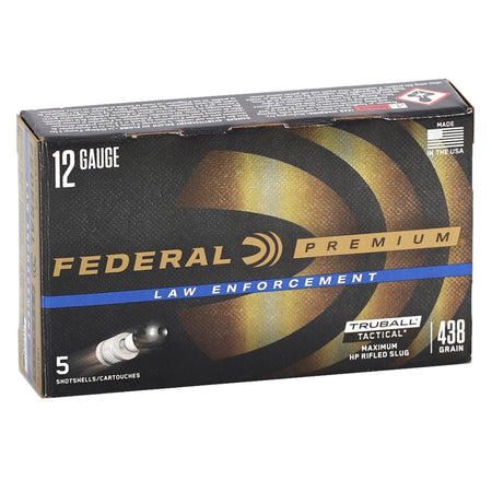 Federal 12 Gauge Shotgun Ammo TACTICAL 2.75 in 1 oz Slug