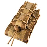 High Speed Gear Black Double Decker LT MOLLE Rifle and Pistol Mag Pouch