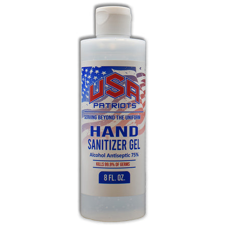 USA Patriots Hand Sanitizer Gel 8 oz Must Buy 12 in Case