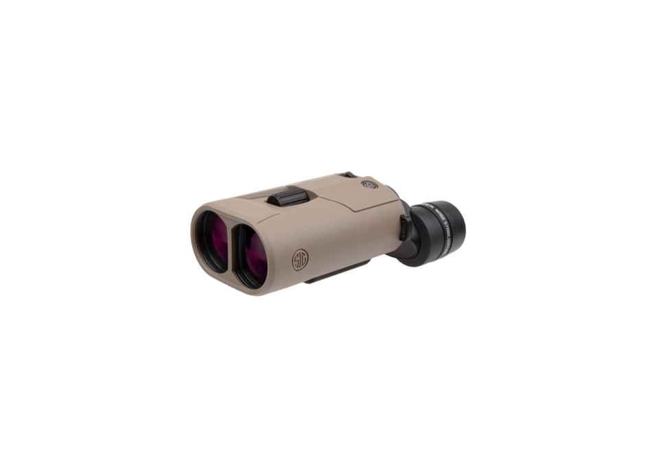 SIG SAUER ZULU6 HDX OIS BINOCULAR 12X42MM IMAGE STABILIZING FDE