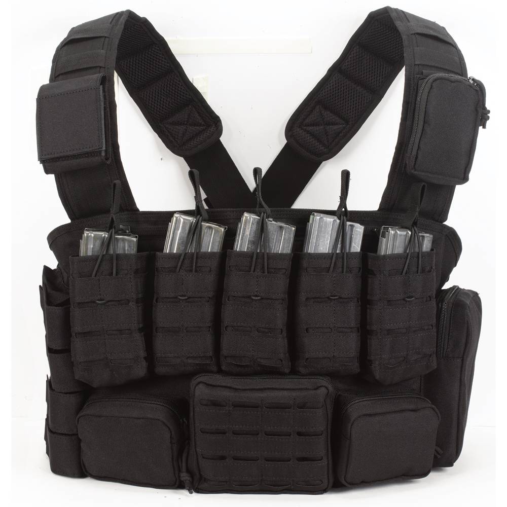 Voodoo Tactical Modular Chest Rig in Black