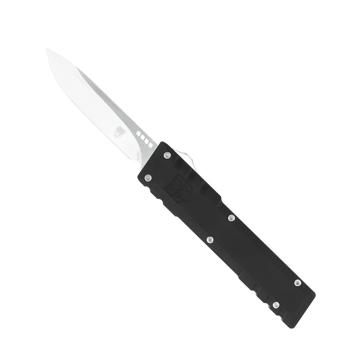CobraTec Gen 2 Gentleman Black Drop Point OTF Knife Non-Serrated