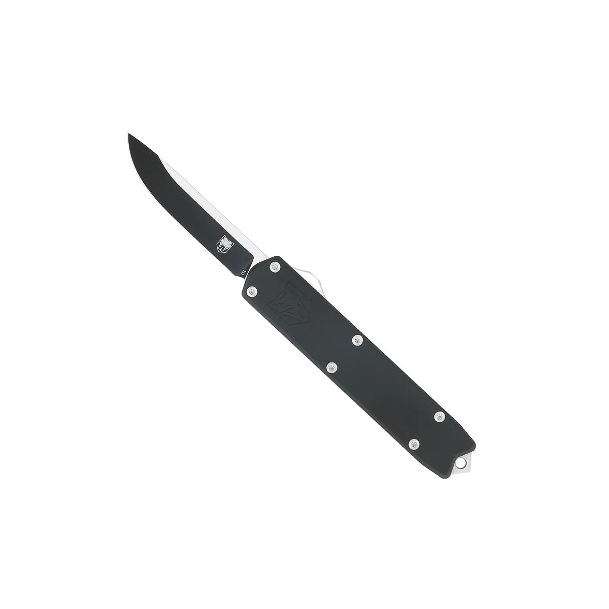 CoBRATec Small Black Dominator Automatic OTF Knife