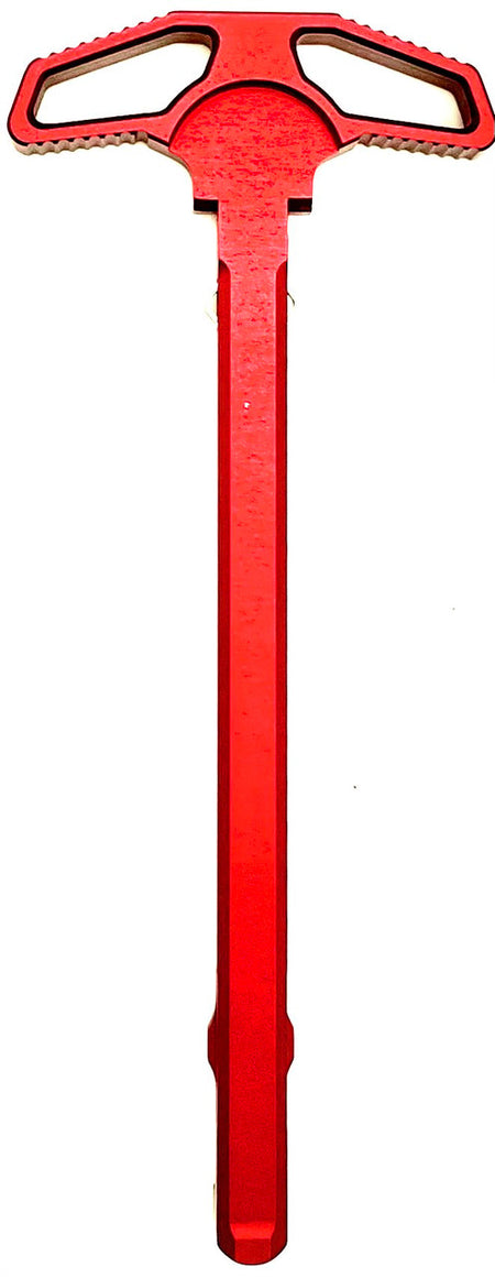 Zeus Arms Atlas AR-15 Ambidextrous Charging Handle Red Aluminum