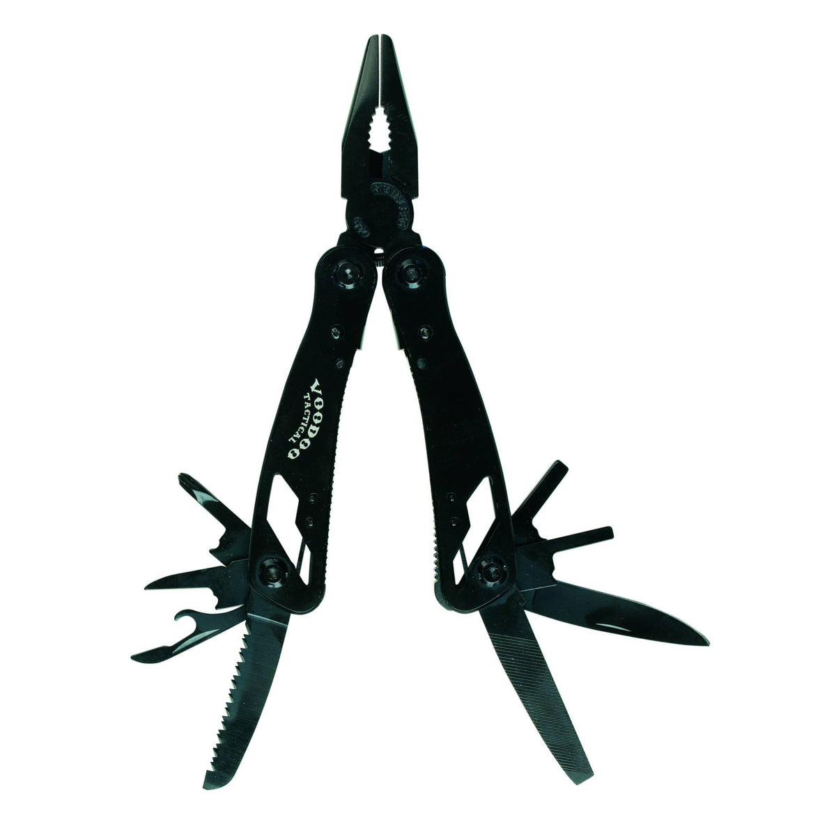 Voodoo Tactical Black Multi-Tool Folding Pliers and Tools