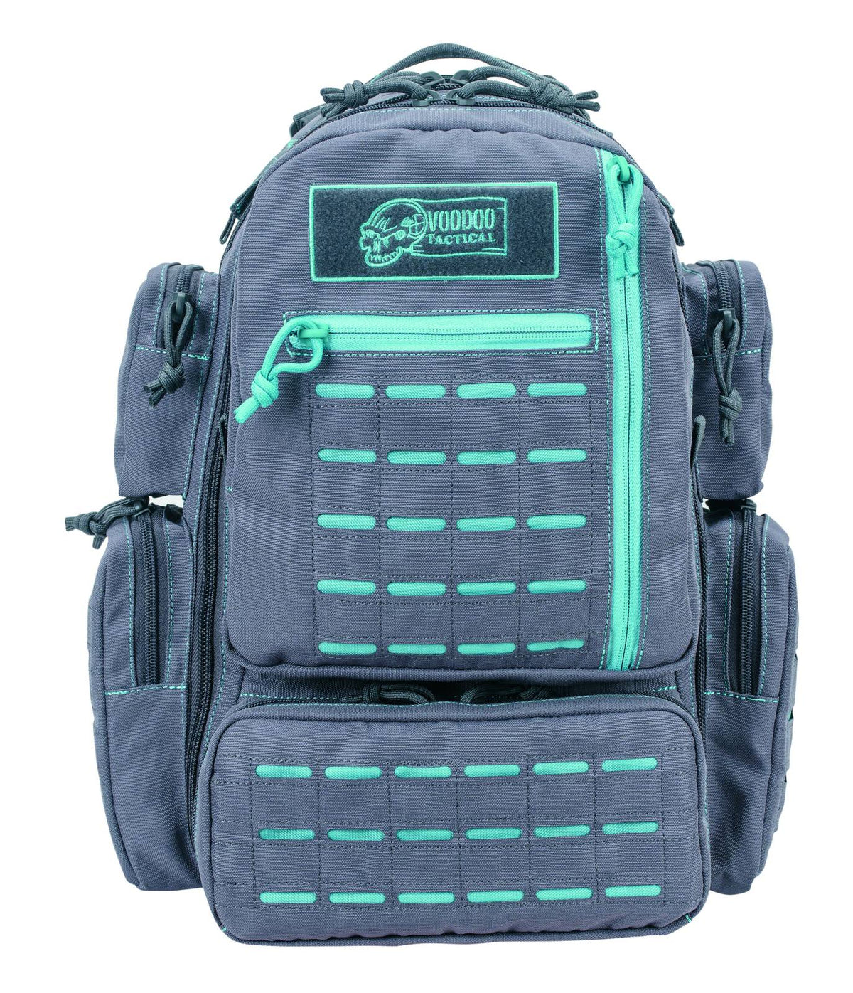Voodoo Tactical Mini Tobago Die Cut MOLLE Pack Gray/Teal