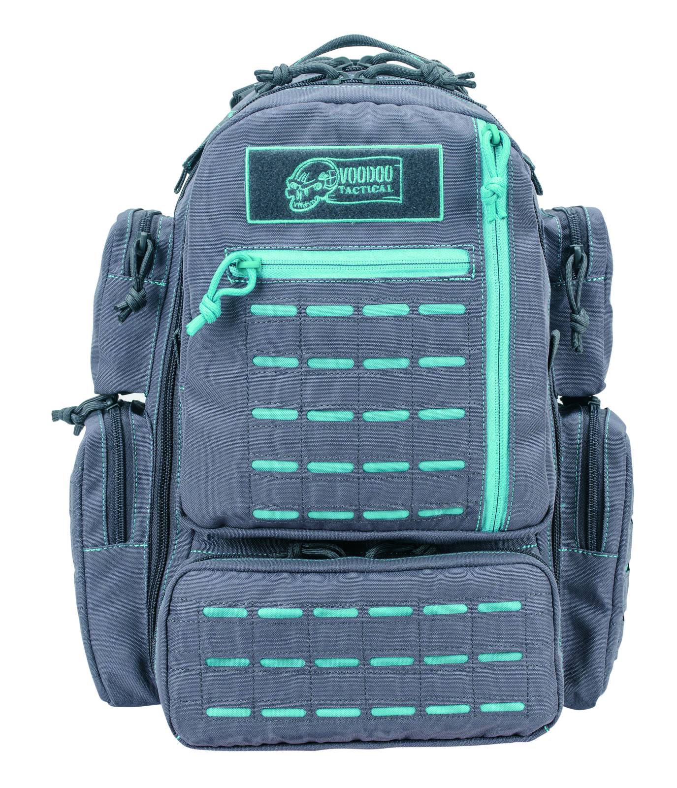 Voodoo Tactical Mini Tobago Die Cut MOLLE Pack Gray/Teal