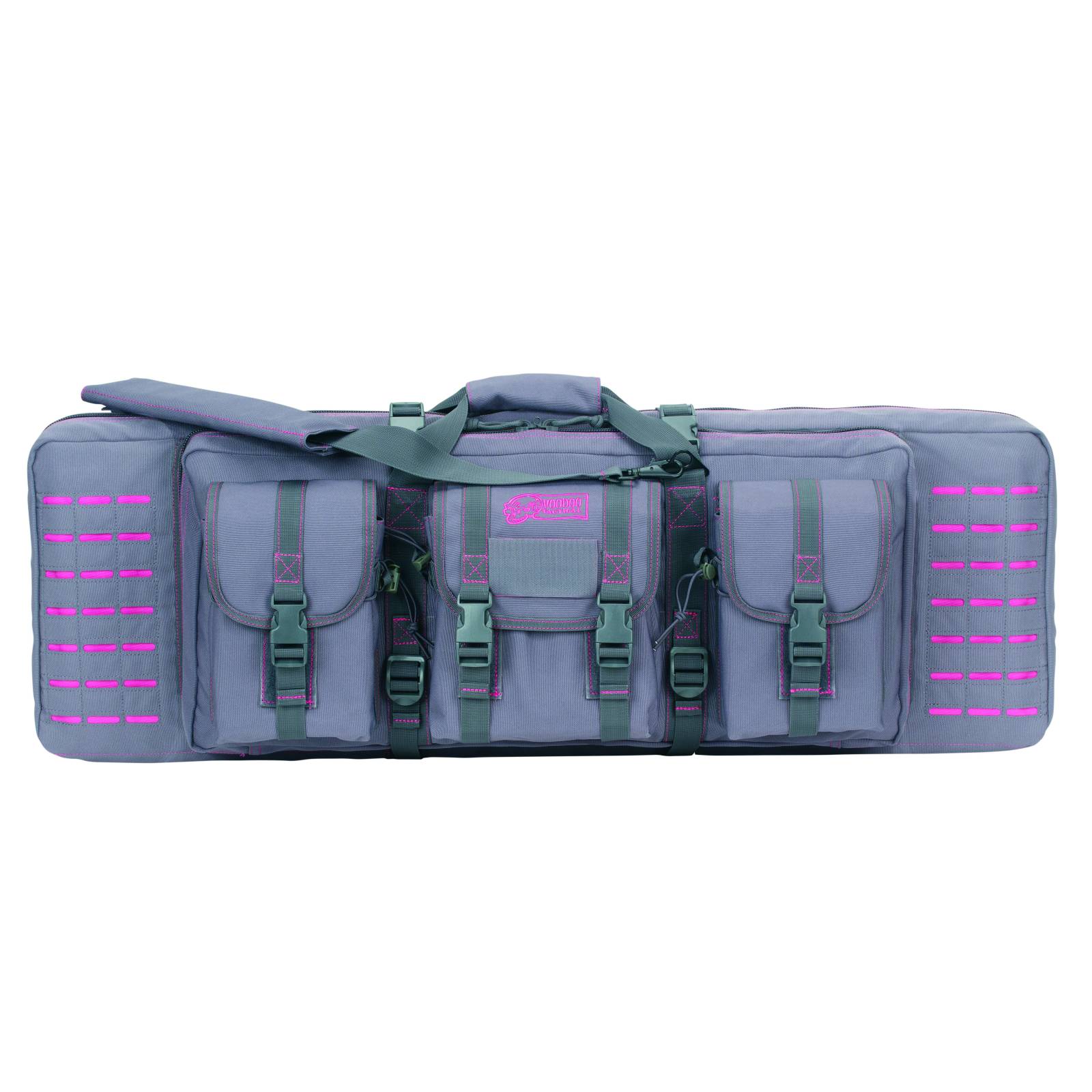 Voodoo Tactical Die Cut MOLLE 36-Inch Weapons Case - Black and Pink
