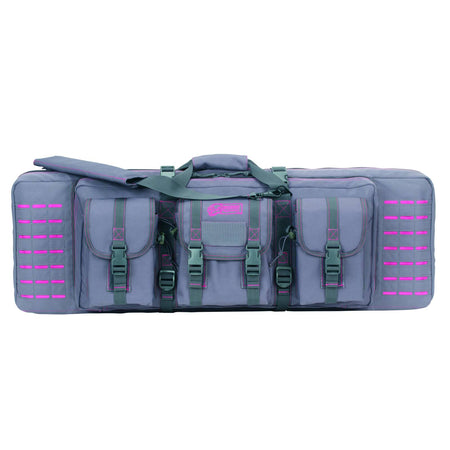 Voodoo Tactical Die Cut MOLLE 36-Inch Weapons Case - Black and Pink