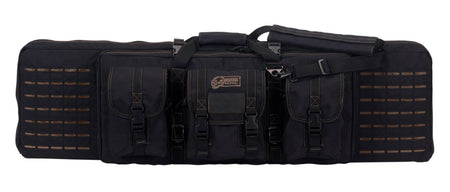Voodoo Tactical Die Cut MOLLE 42-Inch Weapons Case - Black and Coyote