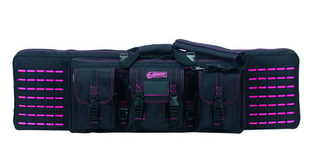 Voodoo Tactical Die Cut MOLLE 42-Inch Weapons Case - Black and Pink