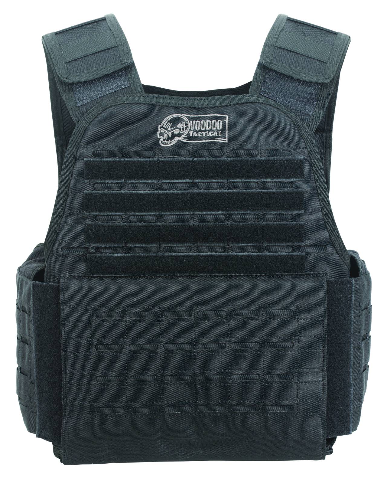 Voodoo Tactical Black Lightweight Tactical Plate Carrier