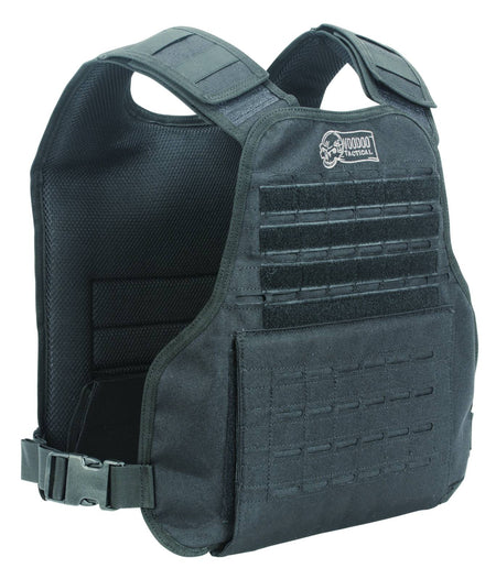 Voodoo Tactical Lightweight Tactical Plate Carrier Black Extended Sizes