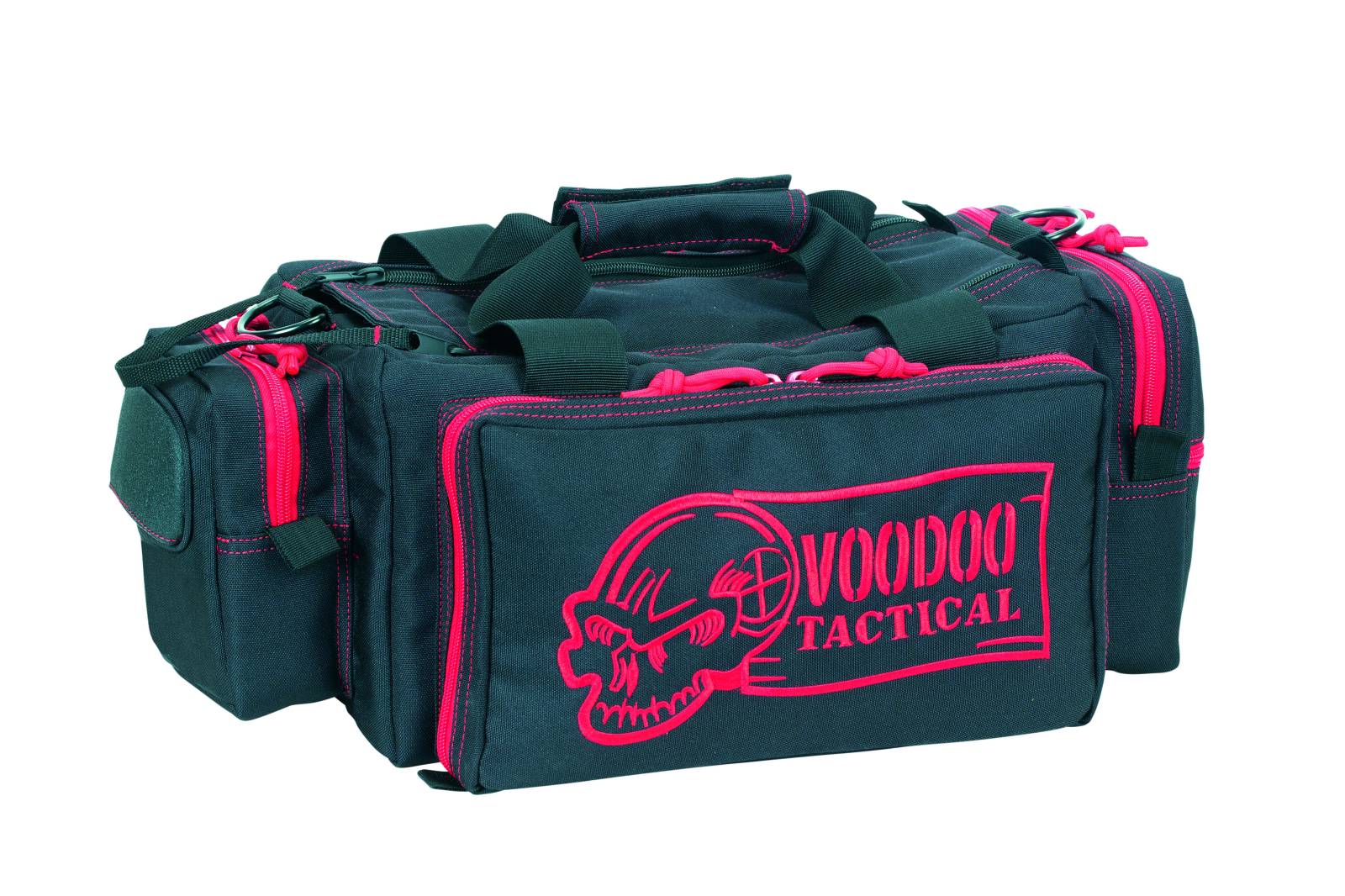 Voodoo Tactical Compact Rhino Shooting Range Bag Black Red