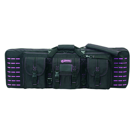 Voodoo Tactical Die Cut MOLLE 36-Inch Weapons Case - Black and Purple
