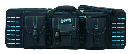 Voodoo Tactical Die Cut MOLLE 36-Inch Weapons Case - Black and Teal