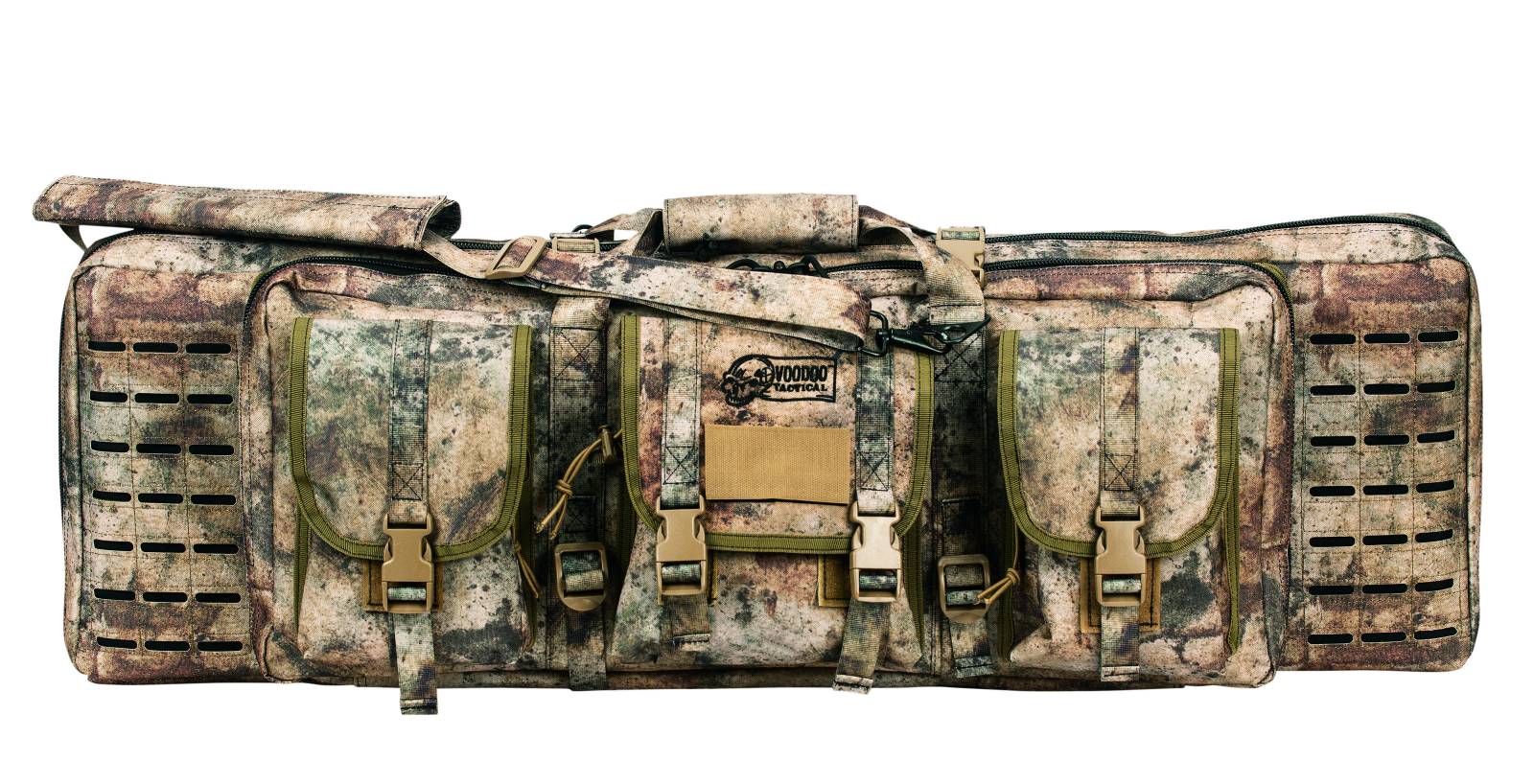 Voodoo Tactical Die Cut MOLLE 36-Inch Weapons Case - VTC Black Stitching