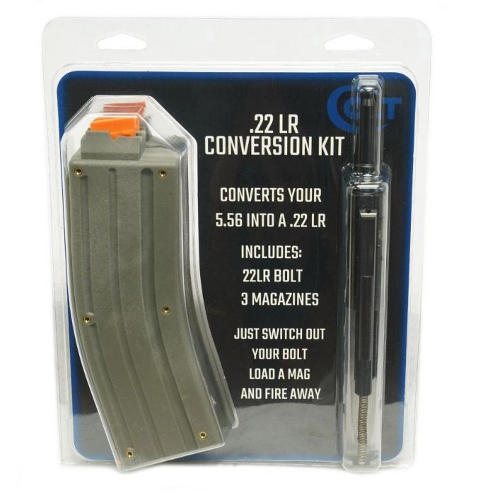Colt Drop-In .22LR Conversion Kit for AR-15 - 3 Magazines Included