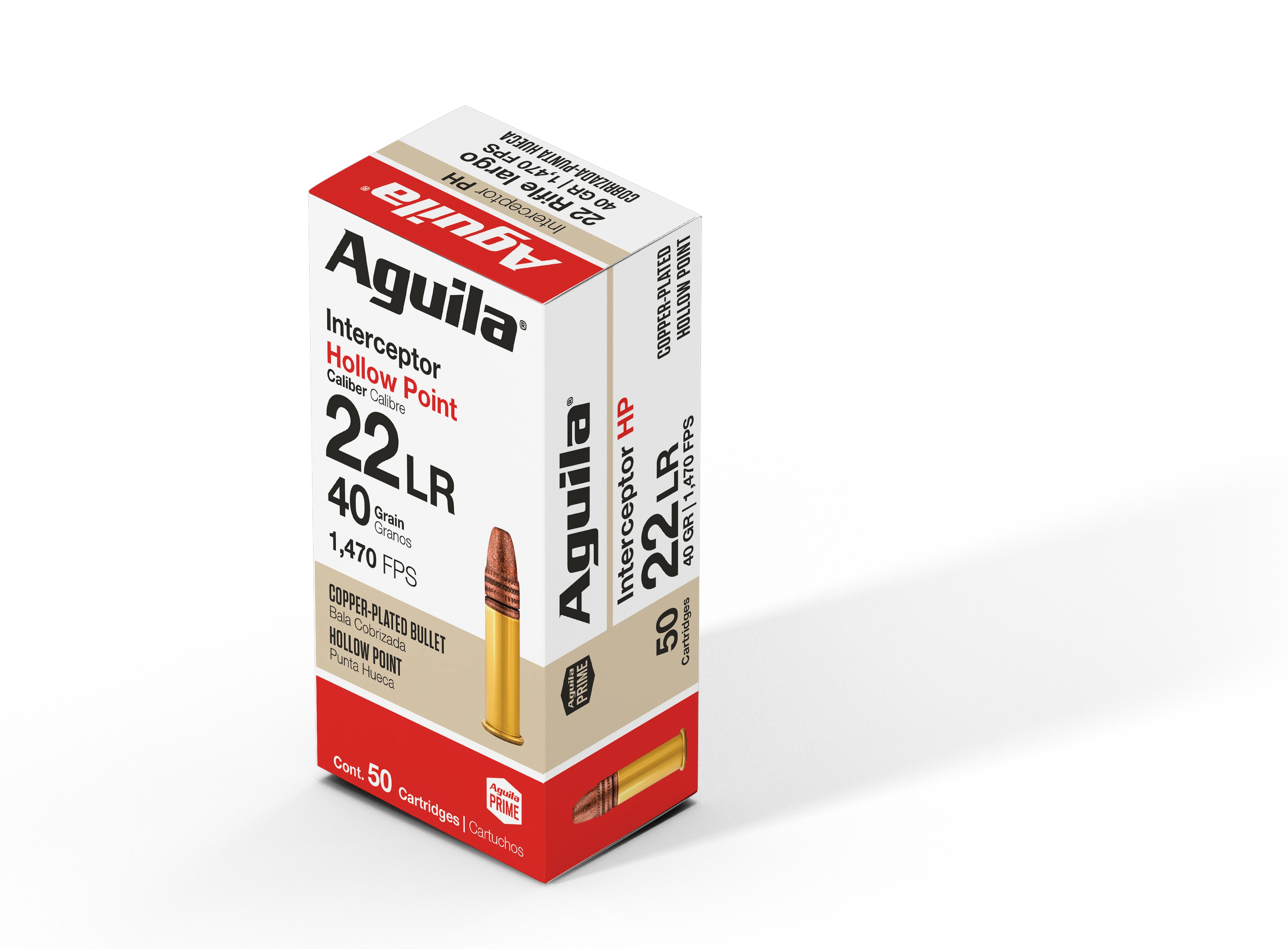 Aguila Ammunition Rimfire Interceptor 22LR 40Gr Hollow Point
