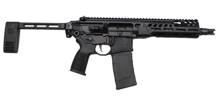 dSIG SAUER MCX SPEAR LT 300BLK PSTL BLACK 9"BBL, 8"LW HG, FLAT TRIG, BRACE 1-30RD